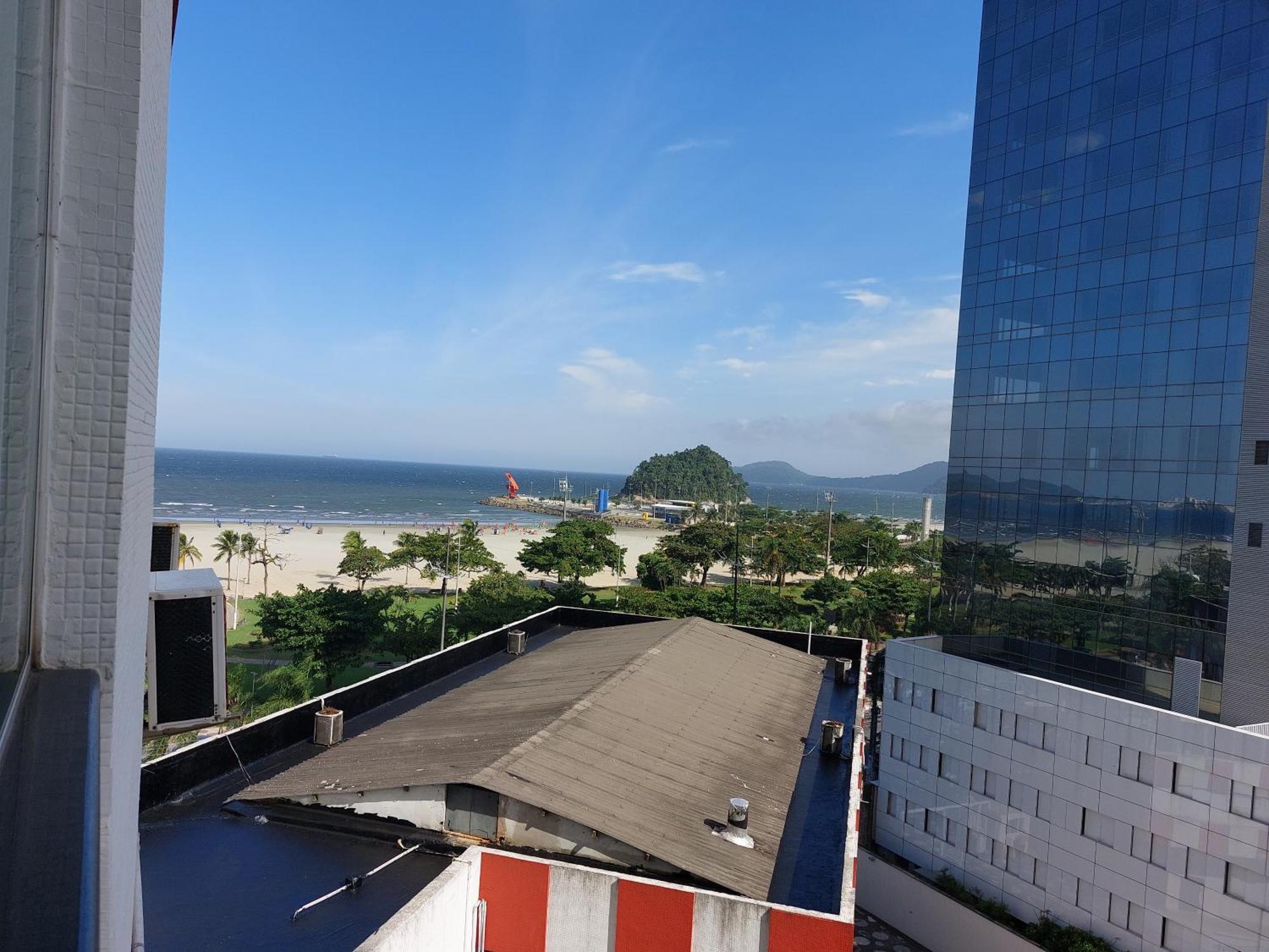 Apartamento Universo Palace 604 - Vista Mar Com 2 Santos (Sao Paulo)